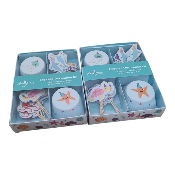 Cupcake Decoration Kit Set of 2 - Picture 2 of 5